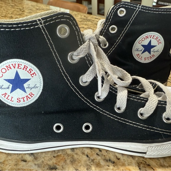 Converse Black Canvas Sneakers - Picture 3 of 7